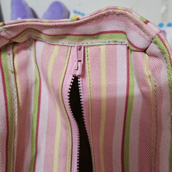 Special Delivery Multi color Pink Geen Yellow Red  Mini Tote Bag - Picture 8 of 14